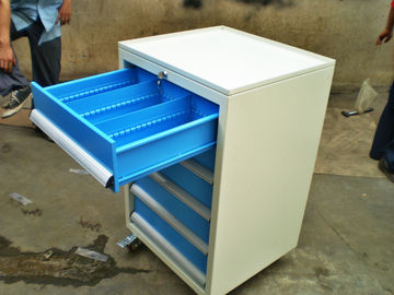 Cabinet verrouillable en acier laminé à froid de coffre d'outil avec des tiroirs roulement à billes