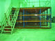 Multi - le support de revêtement de poudre de couche a soutenu le plancher de mezzanine avec des passages couverts