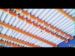 Entresol industriels en acier laminé à froid pour entrepôt, bleu/orange