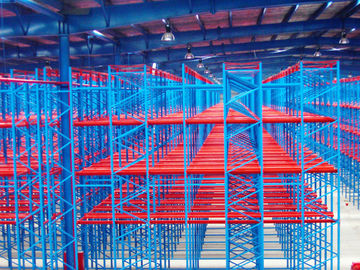 Commande industrielle d'entrepôt dans le support de palette pour le stockage à haute densité