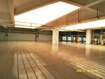 Planchers de mezzanine industriels commerciaux, système de plancher de plate-forme de revêtement de poudre