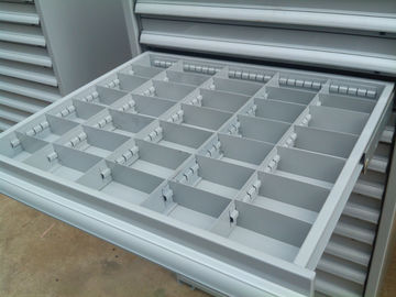 Cabinet industriel durable de coffre d'outil avec le tiroir de séparations de diviseurs