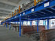 Planchers de mezzanine industriels en acier de laminage à froid pour l'entrepôt, bleu/orange