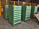 Coffres et Cabinets d'outil industriels avec 3 - 15 tiroirs, verts